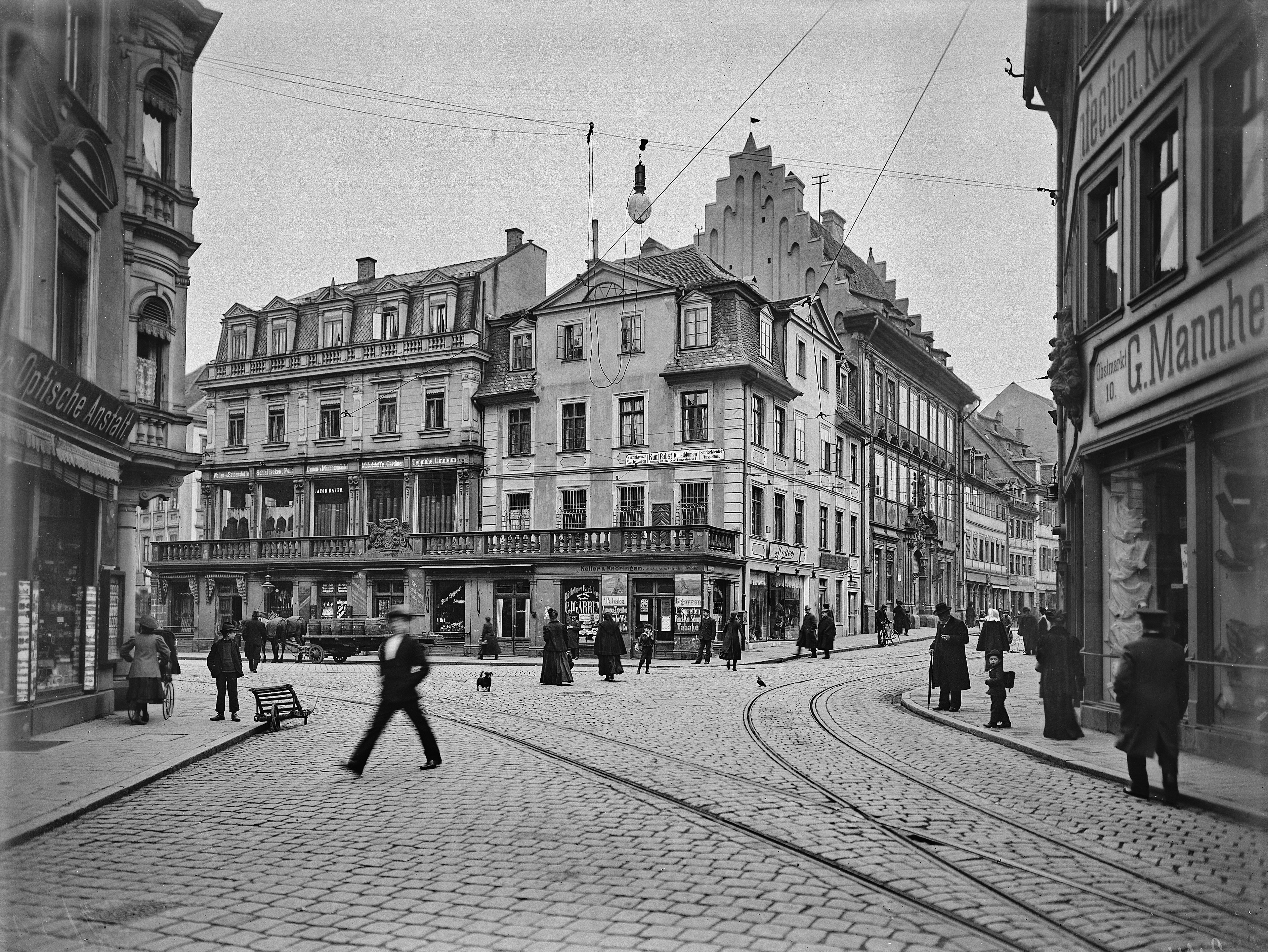 Obstmarkt Fußgängerperspektive 2